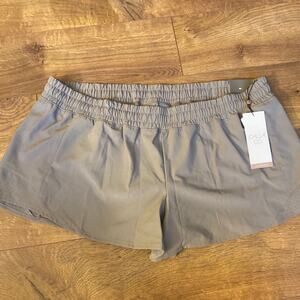 CALIA Women's Low Rise Infinity Run Short NWT Size XL 3 Inch‎ Inseam Dark Grey